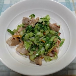 めんつゆだけ！簡単野菜炒め